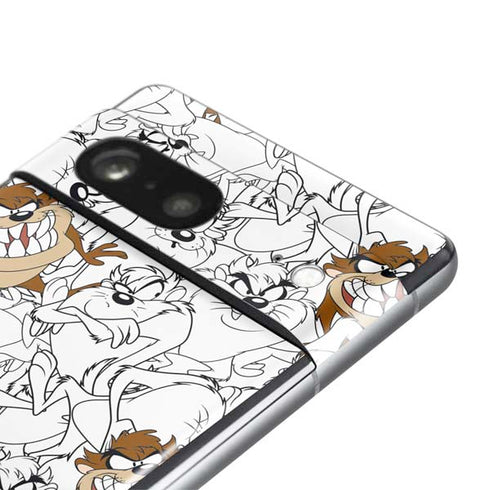 Looney Tunes Tasmanian Devil Super Sized Pattern Pixel Skins